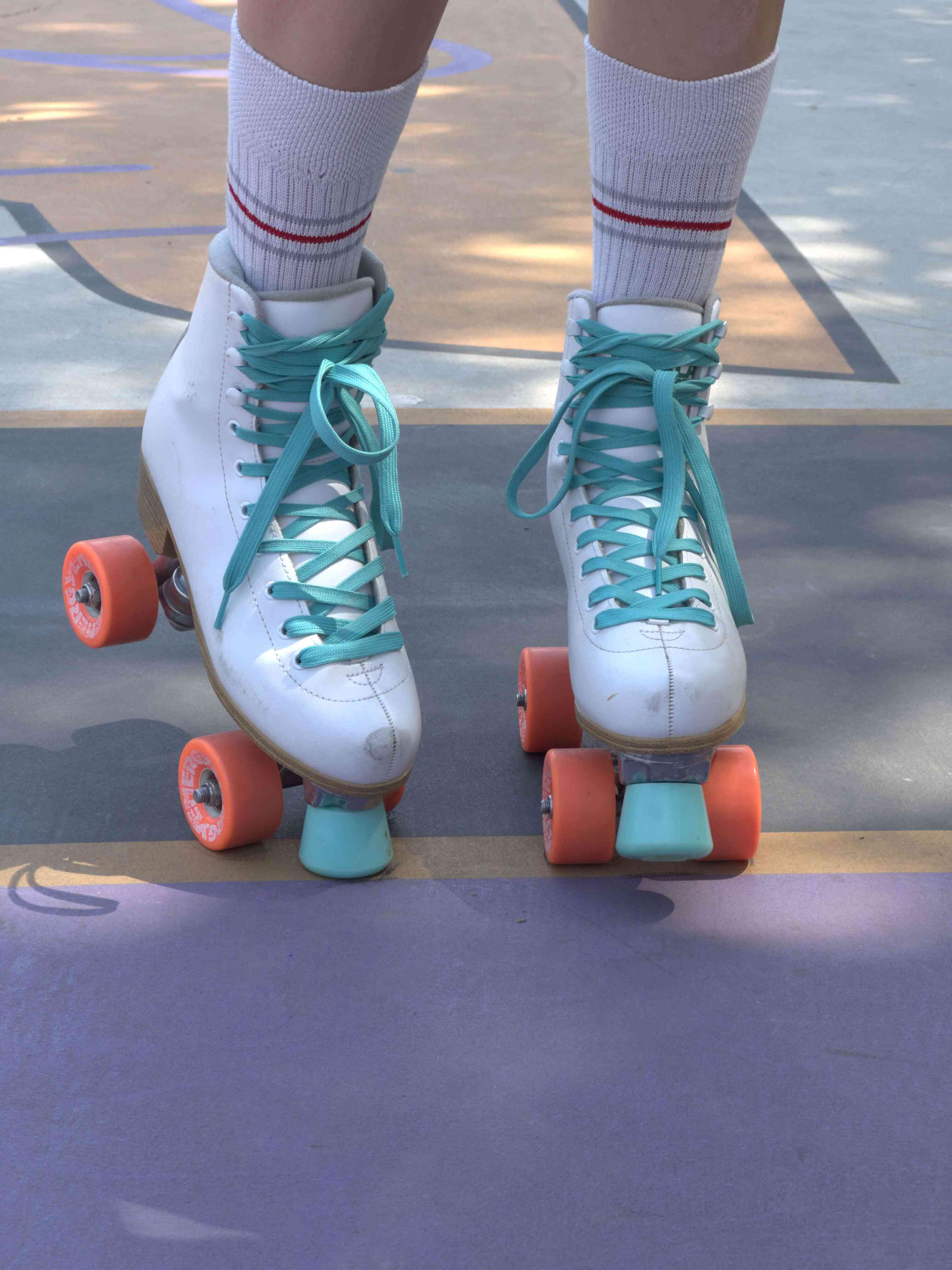 Roller Skates Before Toe Guard