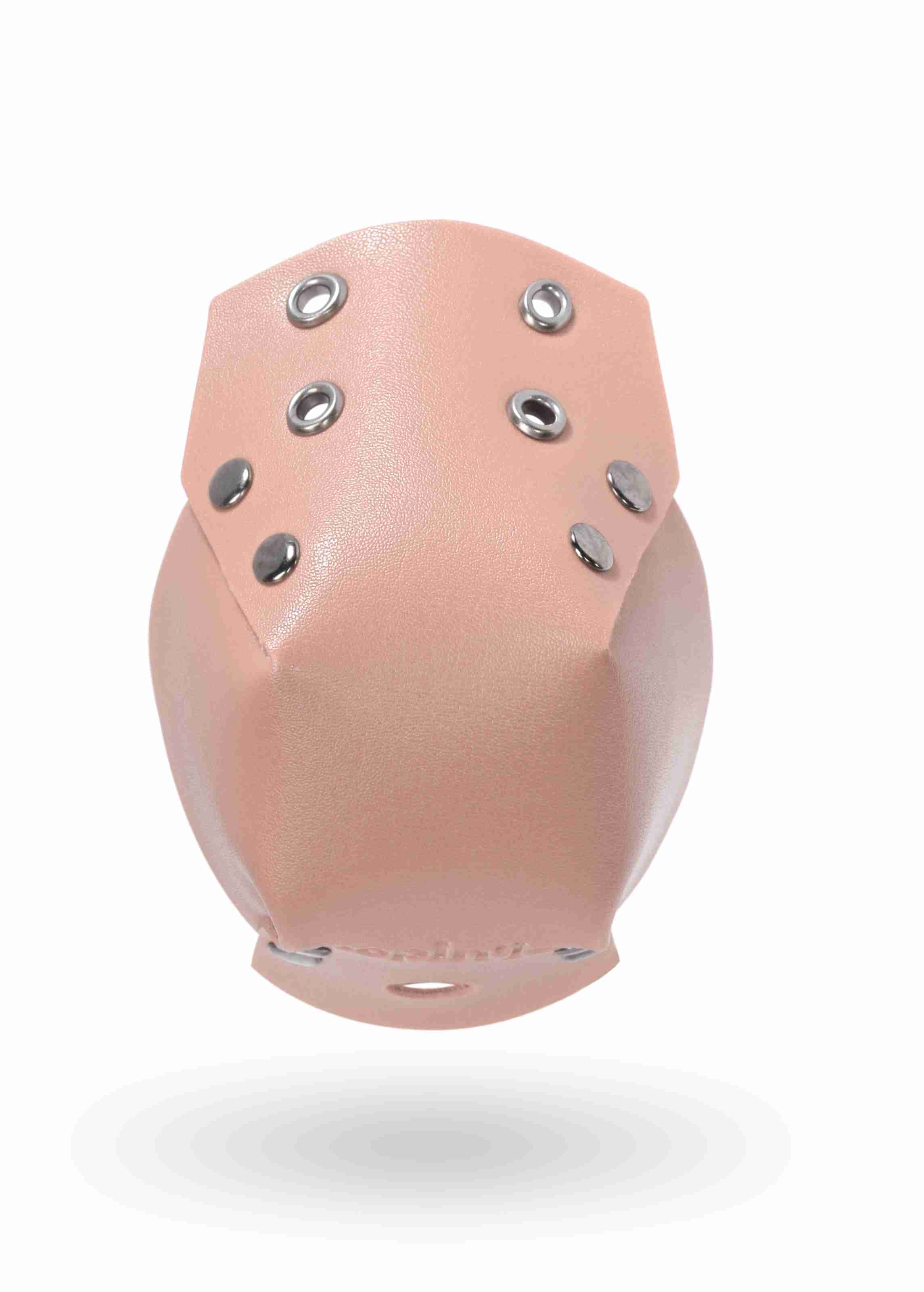 roller skates toe guard clay pink front view