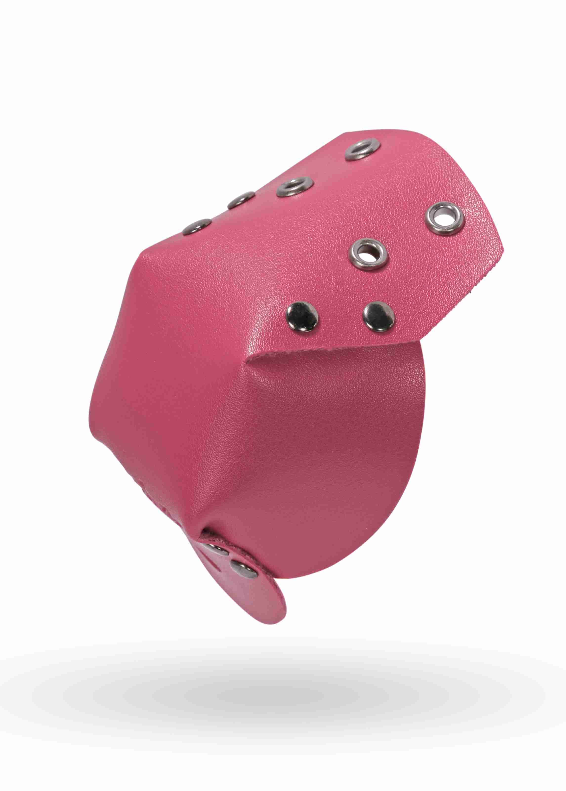 roller skates toe guard fuchsia side view