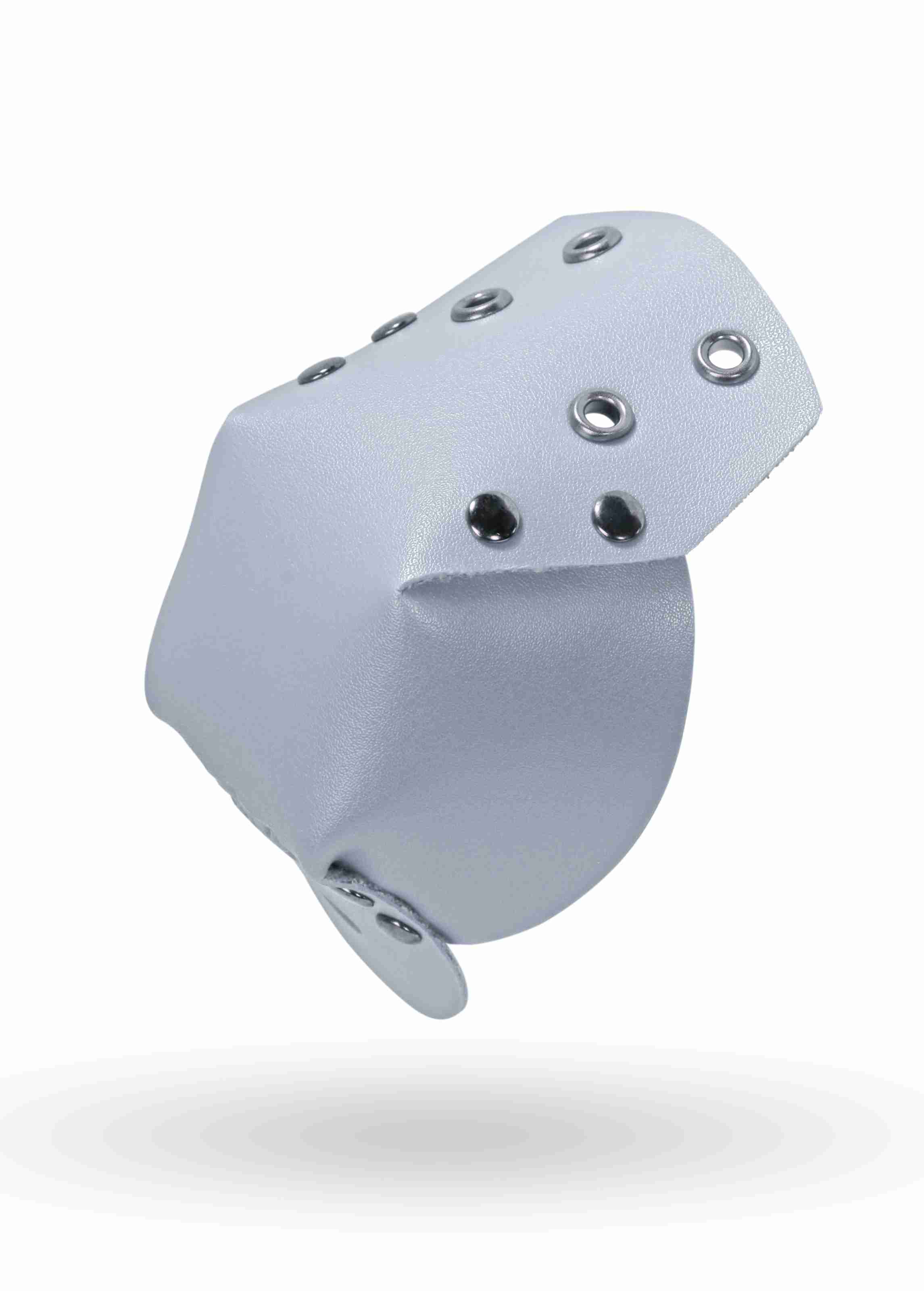 roller skates toe guard light blue side view